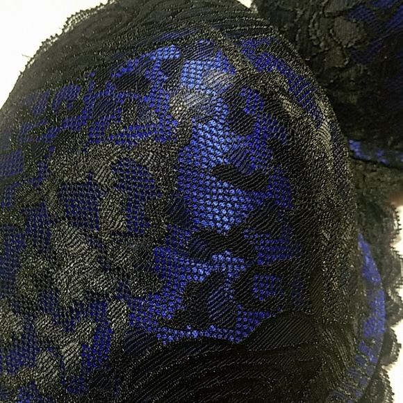 XOXO Brand Sexy Black Lace Bra - Picture 1 of 7
